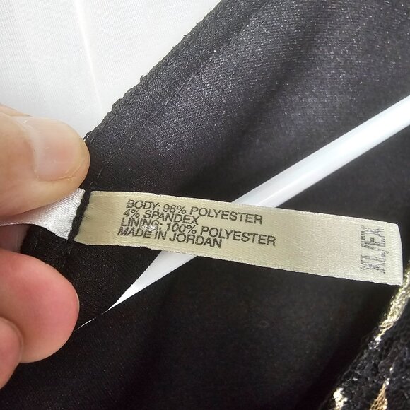 Vintage White Stag Blouse Mesh Sheer Floral Goth Whimsigoth Black Purple XL - Picture 9 of 11